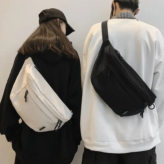 Men's Sports Crossbody Bag Large Capacity Chest Bag