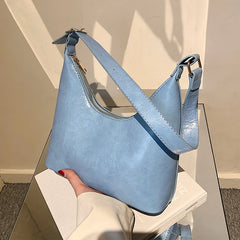 Hobos Handbags Purses Women Shoulder bag PU Leather Candy Totes