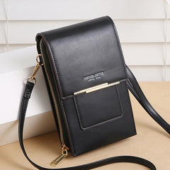 Shoulder Bags Soft PU Leather Screen Touch Crossbody Phone Bags