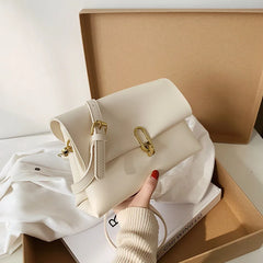 Stylish Crossbody Bag with Chain Shoulder Strap