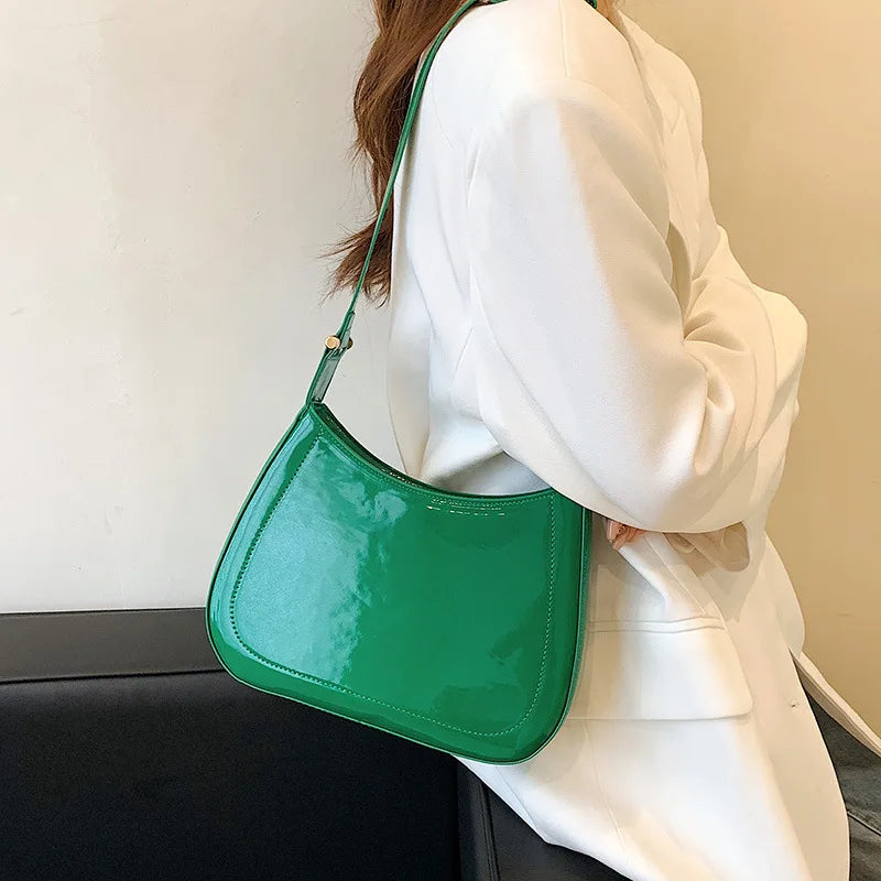 Women Shoulder Crossbody Bag Pu Leather Ladies Small Messenger Bags Solid