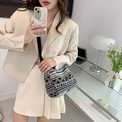 Vintage Women's Messenger Bag Crossbody Shoulder Handbag