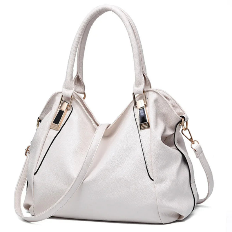 Soft Leather Women Handbag Crossbody Bag Large Capacity