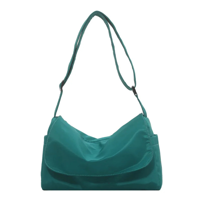 Waterproof Nylon Shoulder Bag Crossbody Messenger Bag