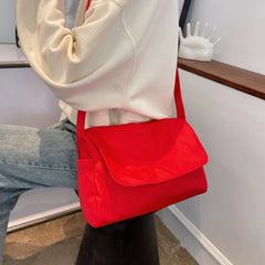 Waterproof Nylon Shoulder Bag Crossbody Messenger Bag