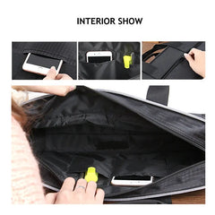 Waterproof A4 Document Organizer Briefcase