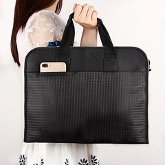 Waterproof A4 Document Organizer Briefcase