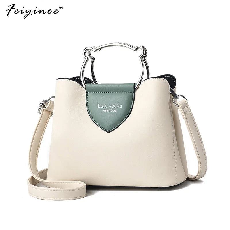 Small Retro Crossbody Bag Women Messenger Summer Casual Shoulder Pouch