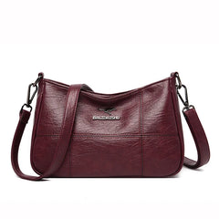 Soft Pu Leather Crossbody Shoulder Bag for Women