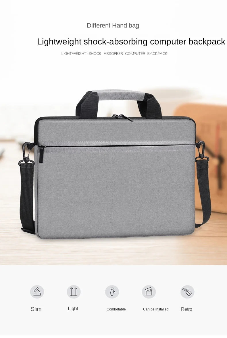 Large Capacity Portable Computer Hangbag Waterproof Durable Travel Tote