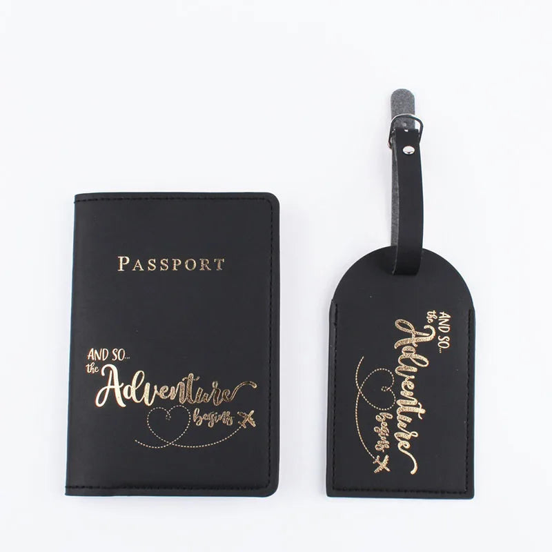 Passport Holder Map Slim Personalized Wallet PU Leather