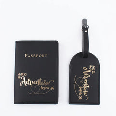 Passport Holder Map Slim Personalized Wallet PU Leather