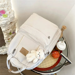Female Backpack Women Canval School Bag For Teenage Girl Casual Shoulder Bag