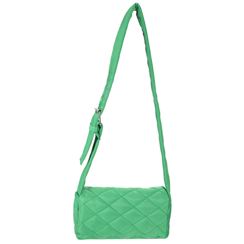Women's Nylon Crossbody Messenger Handbag for Travel and Shopping