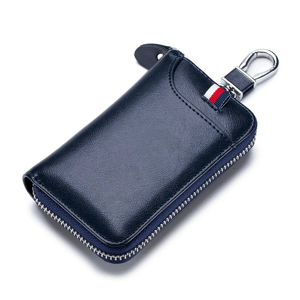 Leather Men Women Purses Wallets Changes Pouch Coins Purses