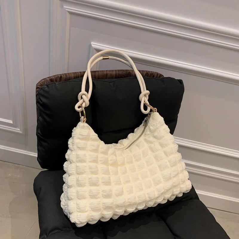 Cloud Shoulder Bag Large Capacity Tote Underarm Evening Bag