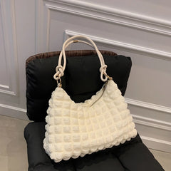 Cloud Shoulder Bag Large Capacity Tote Underarm Evening Bag