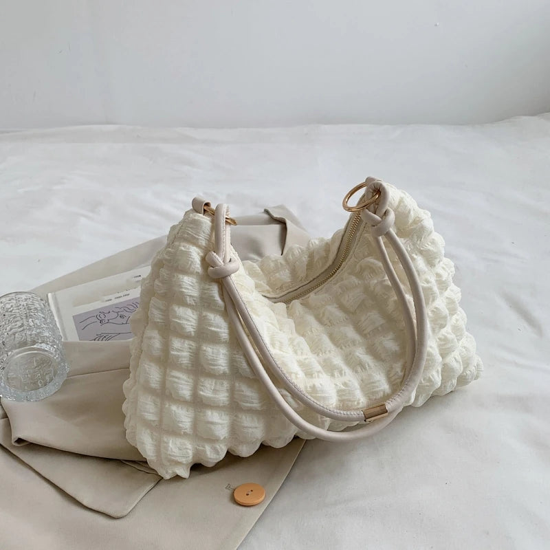 Cloud Shoulder Bag Large Capacity Tote Underarm Evening Bag