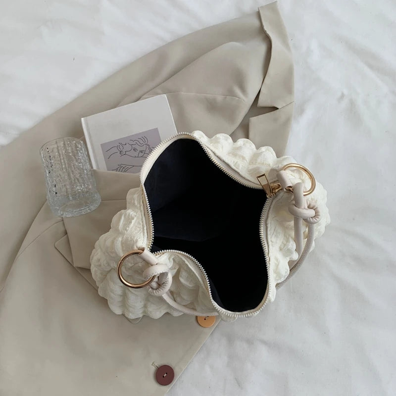Cloud Shoulder Bag Large Capacity Tote Underarm Evening Bag
