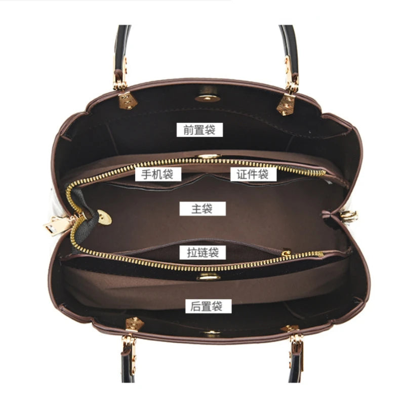 Women's Large Capacity Shoulder Bag for Autumn and Winter
