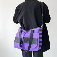 Large Capacity Female Bag Tooling Style Student Nylon Foreign Style