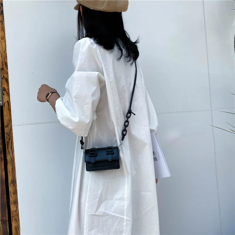 Messenger Satchel Women Shoulder Bags PU Leather Mini Crossbody