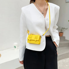 Messenger Satchel Women Shoulder Bags PU Leather Mini Crossbody
