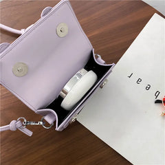 Messenger Satchel Women Shoulder Bags PU Leather Mini Crossbody