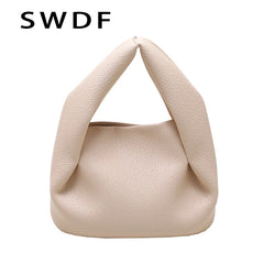 Soft PU Leather Tote Bag Women's Shoulder Crossbody Handbag Purse