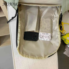 Nylon Backpack Large Capacity Casual College Backpack