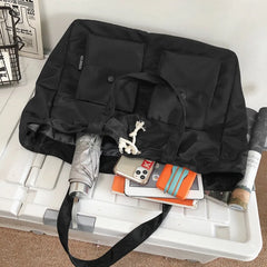 Nylon Tote Bag Large Capacity Shoulder Bag
