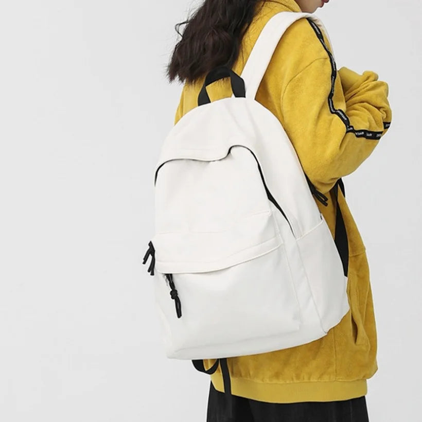 Pattern Women School Backpack Man College Student Travel Rucksack A4 Book School