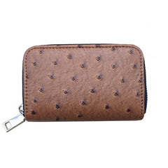 Leather Car Key Holder with Zipper, Key Organizer Set
