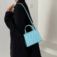 Retro Portable Women's Shoulder Bag Small Square Bag