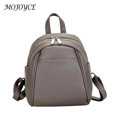 Soft Leather Rucksack School Bag for Students Girl