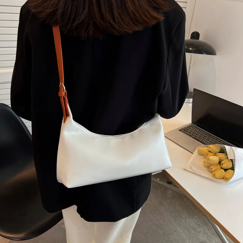 Vintage Leather Shoulder Bag for Women - High Quality Handbags and Purse