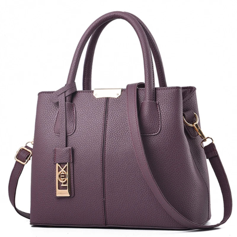 Small PU Leather Women Handbag High Shoulder Bag Female Travel