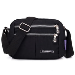 Small Women Cellphone Messenger Bag Female Shoulder Bag Waterproof Nylon