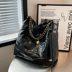 PU Leather Shoulder Bag Women Tote Bag with Wallet