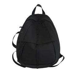 Solid Backpack South Korea Women Backpack Student School Bag Large Capacity