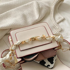 Love Lock Square Bag Ladies Flap Shoulder Bag