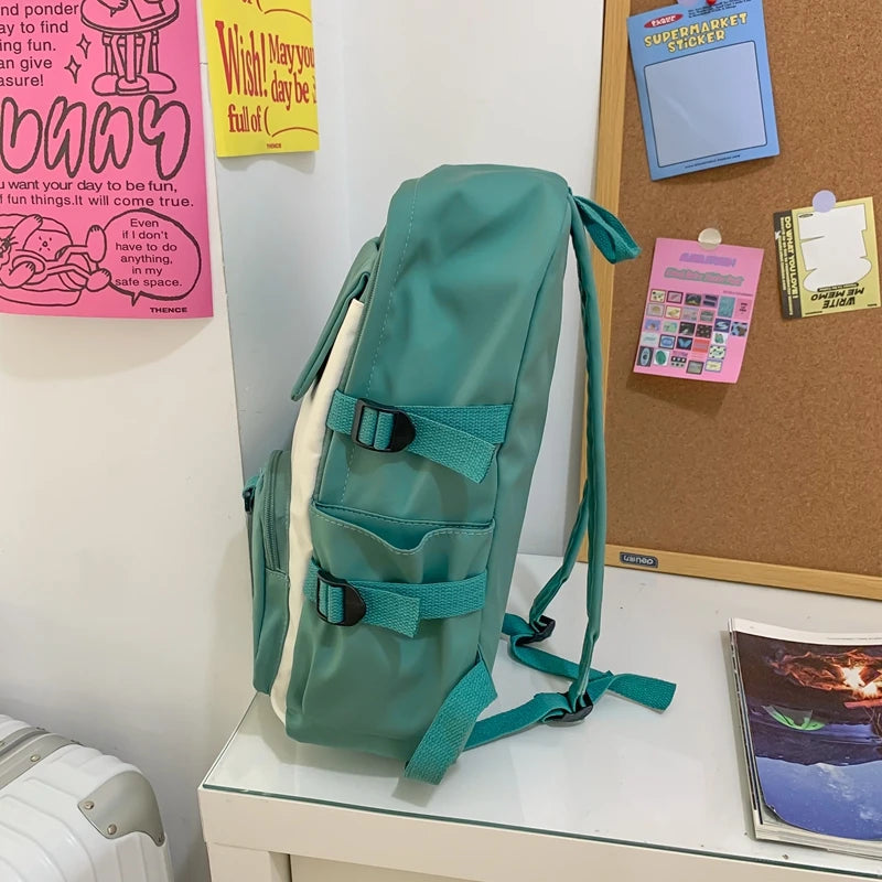 Women's Multi-pocket College Backpack