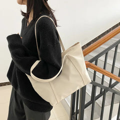 Women's Oxford Shoulder Bag Top-handle Tote for Shopping, Large Capacity
