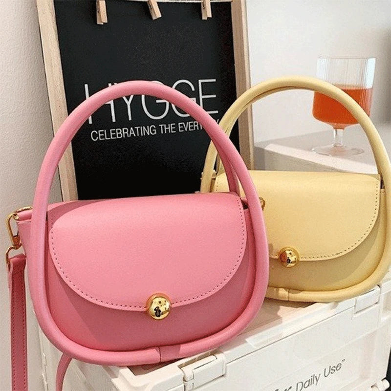 Vintage Crossbody Bag Women Leather Shoulder Bags