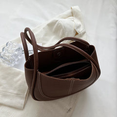 Small PU Leather Shoulder Bag for Women Composite Bag Handbags
