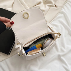 Small PU Leather Shoulder Bags For Women - Crossbody Bag