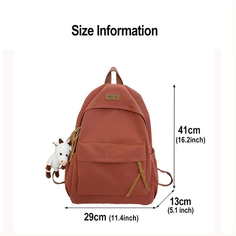 Women Backpack Waterproof Travel Rucksack Large Capacity Student School Bag