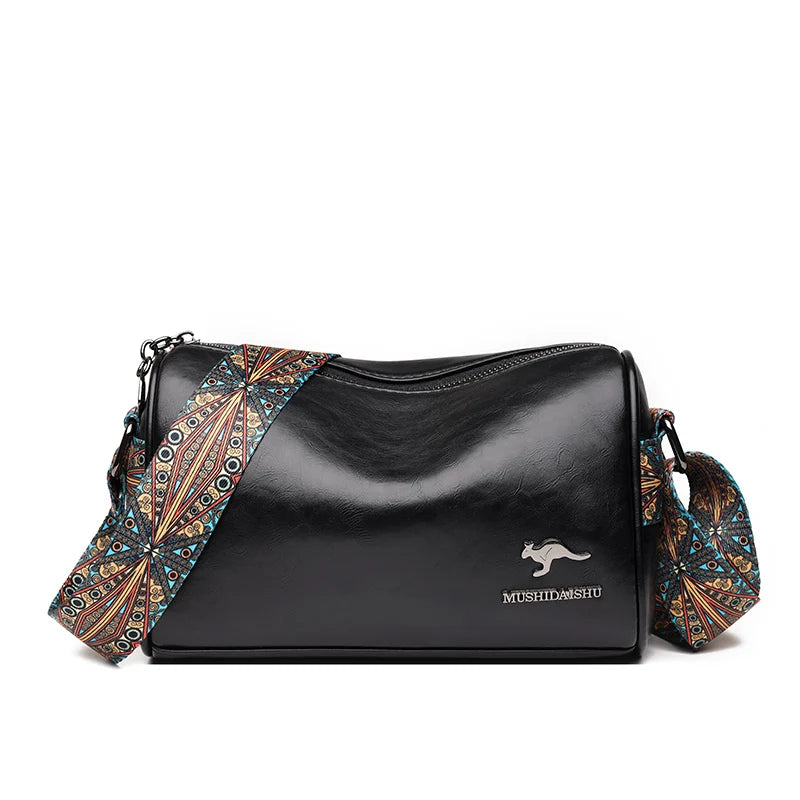 Vintage Leather Shoulder Bags for Women