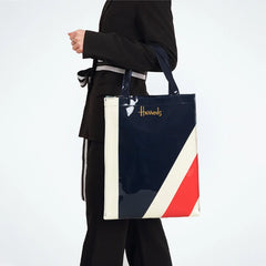 Stylish PVC Flower Shopper Bag Eco Friendly Waterproof Handbag