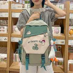 Teenage Girl College Student Backpack Women Laptop Backpack